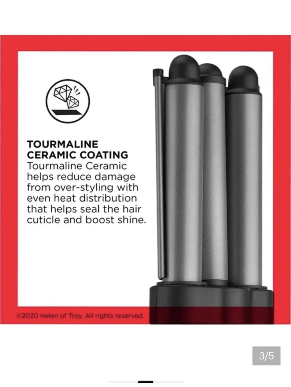 Revlon 3 Triple Barrel Jumbo Hair Waver